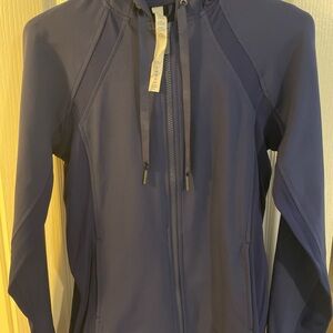 SOLD Lululemon Navy Blue Zip-Up Hoodie